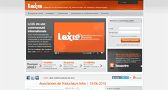 Desktop Screenshot of fr.lexis.pro